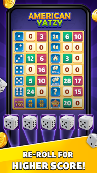 Download Yatzy - Just Classic Dice Game Permainan meja untuk Android tangkapan layar 2