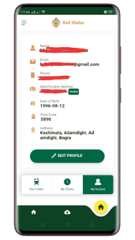 Download Rail Sheba : Easy Train Ticket Bepergian untuk Android tangkapan layar 4