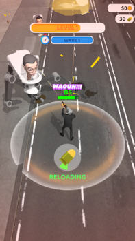 Download Skibidi War - Toilets Attack Game aksi untuk Android tangkapan layar 4