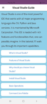 Download Visual Studio Guide Alat untuk Android
