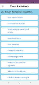 Download Visual Studio Guide Alat untuk Android tangkapan layar 2