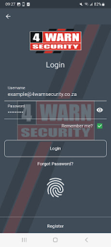 Download 4Warn Security Alat untuk Android tangkapan layar 2