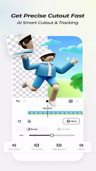 Download Blurrr-Pro Video Editor Seni dan Desain untuk Android tangkapan layar 2