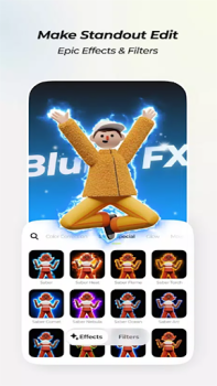 Download Blurrr-Pro Video Editor Seni dan Desain untuk Android tangkapan layar 5