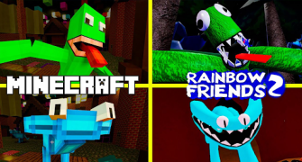 Download Rainbow Friends Chapter 2 MCPE Personalisasi untuk Android tangkapan layar 4