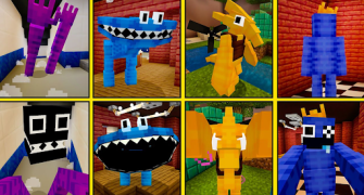 Download Rainbow Friends Chapter 2 MCPE Personalisasi untuk Android tangkapan layar 5