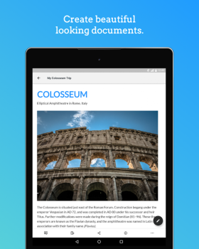Download Zoho Writer - Document Editor Kerja untuk Android tangkapan layar 6