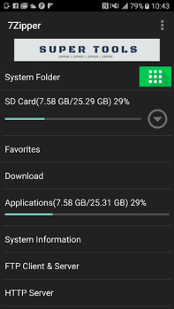 Download 7Zipper - File Explorer (zip, Alat untuk Android tangkapan layar 3