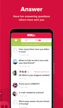 Download ASKfm: Ask & Chat Anonymously Sosial untuk Android tangkapan layar 4