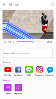 Download Редактор слайдшоу MiniMovie Pemutar & Editor Video untuk Android tangkapan layar 5