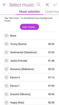 Download Редактор слайдшоу MiniMovie Pemutar & Editor Video untuk Android tangkapan layar 6