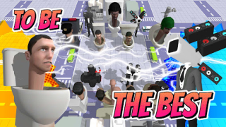 Download Merge Toilet Monster Battle Game aksi untuk Android tangkapan layar 3