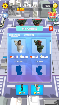 Download Merge Toilet Monster Battle Game aksi untuk Android tangkapan layar 7
