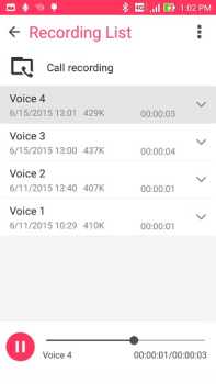 Download ASUS Sound Recorder Alat untuk Android tangkapan layar 3