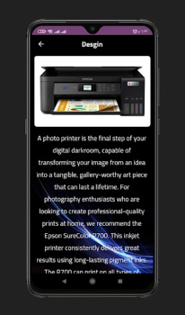 Download Epson l805 Printer Guid Alat untuk Android tangkapan layar 2