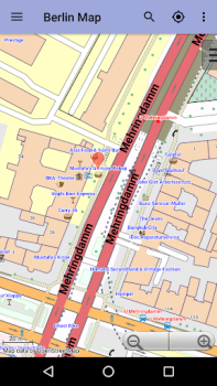 Download Berlin Offline City Map Lite Bepergian untuk Android tangkapan layar 5