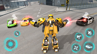 Download Robot War: Car Transform Game Game aksi untuk Android tangkapan layar 2
