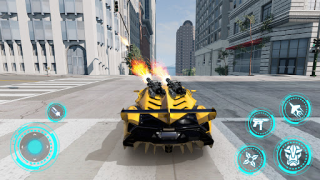 Download Robot War: Car Transform Game Game aksi untuk Android tangkapan layar 4