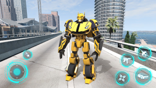 Download Robot War: Car Transform Game Game aksi untuk Android tangkapan layar 5