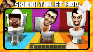 Download Skibidi Toilet Mod Minecraft Hiburan untuk Android tangkapan layar 4
