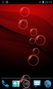 Download Bubble Live Wallpaper Personalisasi untuk Android tangkapan layar 5