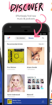 Download Pandora - Music & Podcasts Musik dan audio untuk Android tangkapan layar 3