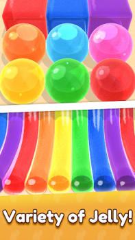 Download ASMR Rainbow Jelly Simulator untuk Android tangkapan layar 2