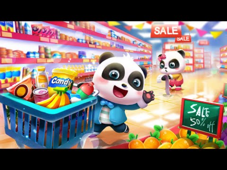Download Baby Panda's Supermarket Game Pembelajaran untuk Android tangkapan layar 8