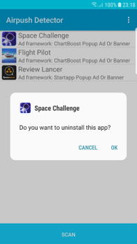 Download Airpush Detector Alat untuk Android tangkapan layar 3