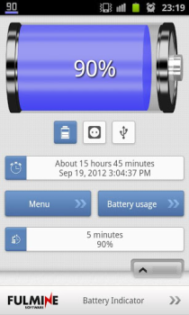 Download Battery Indicator Alat untuk Android tangkapan layar 5