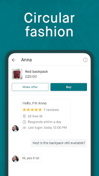 Download Vinted - Buy and sell clothes Pembelian untuk Android tangkapan layar 6