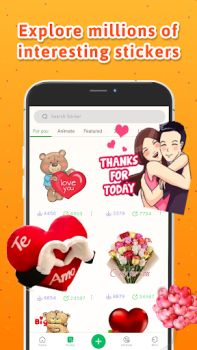 Download Personal stickers StickerMaker Komunikasi untuk Android tangkapan layar 3