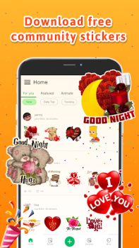 Download Personal stickers StickerMaker Komunikasi untuk Android tangkapan layar 5