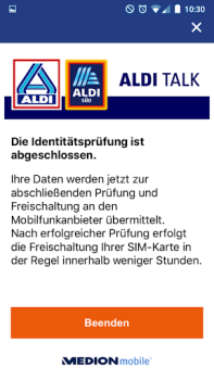 Download ALDI TALK Registration Komunikasi untuk Android tangkapan layar 3