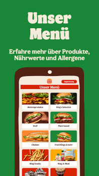 Download Burger King Deutschland Makanan dan minuman untuk Android tangkapan layar 3