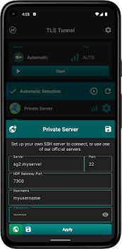 Download TLS Tunnel - VPN Alat untuk Android tangkapan layar 5