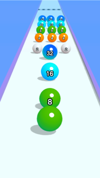Download Ball Run 2048: merge number Permainan kasual untuk Android tangkapan layar 2