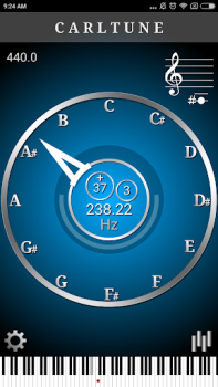 Download CarlTune - Chromatic Tuner Musik dan audio untuk Android