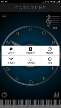 Download CarlTune - Chromatic Tuner Musik dan audio untuk Android tangkapan layar 3