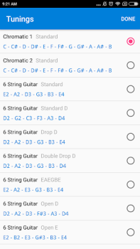 Download CarlTune - Chromatic Tuner Musik dan audio untuk Android tangkapan layar 6