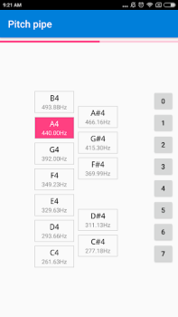 Download CarlTune - Chromatic Tuner Musik dan audio untuk Android tangkapan layar 7