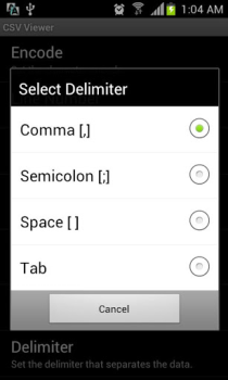 Download CSV Viewer Bisnis untuk Android tangkapan layar 3