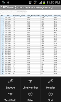 Download CSV Viewer Bisnis untuk Android tangkapan layar 7