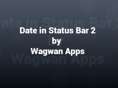 Download Date Status Bar 2 Kerja untuk Android tangkapan layar 4