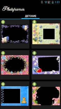 Download Kids PhotoFrames Foto untuk Android tangkapan layar 2