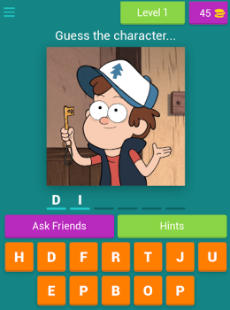 Download Gravity Falls GAME Permainan kata untuk Android tangkapan layar 7