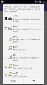 Download DiskDigger photo recovery Alat untuk Android tangkapan layar 6