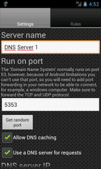 Download DNS Server Alat untuk Android tangkapan layar 2