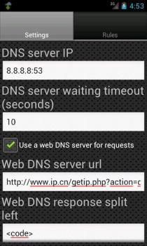 Download DNS Server Alat untuk Android tangkapan layar 3