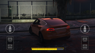 Download Model X Tesla Car Parking Game Simulator untuk Android tangkapan layar 4